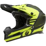 O'NEAL | Mountainbike-Helm | MTB Downhill | Robustes ABS, Ventilationsöffnungen für Luftstrom & Kühlung, ABS Außenschale | Fury Helmet Stage V.23 | Erwachsene | Schwarz Neon-Gelb | Größe L
