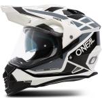Oneal Sierra R Motocross Helm, schwarz-grau-weiss, Größe M