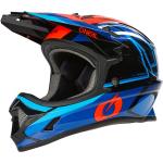 Oneal Sonus Split V.23 Downhill Helm, rot-blau, Größe XL