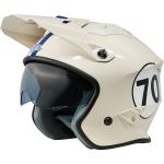 Oneal Volt Herbie Trial Helm, beige, Größe XS