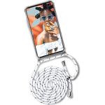 Silberne Samsung Galaxy S10+ Hüllen Art: Handyketten durchsichtig aus Silikon mit Band für Herren 