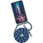 Hellblaue Samsung Galaxy S10e Cases Art: Handyketten durchsichtig aus Silikon mit Band für Herren 