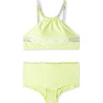 Limettengrüne O'Neill Cali Bikini-Tops für Kinder Größe 104 