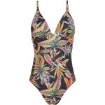 O'Neill Damen Badeanzug Sunset Swimsuit / BLACK TROPICAL FLOWER / 40