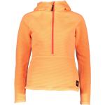 Reduzierte Orange O'Neill Stehkragen Damenfleecepullover & Damenfleeceshirts aus Fleece mit Kapuze Größe L 