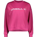 Reduzierte Pinke O'Neill Rundhals-Ausschnitt Rundhals-Pullover aus Fleece für Damen Größe S 