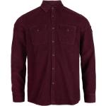 Reduzierte Bordeauxrote Unifarbene O'Neill O'Riginals Regular Fit Hemden aus Baumwolle für Herren Größe XL für den für den Frühling 