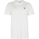 Weiße Kurzärmelige T-Shirts aus Baumwolle für Damen Größe M für den für den Herbst 
