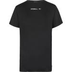 Schwarze T-Shirts aus Jersey für Damen Größe XS 
