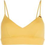 Gelbe O'Neill Wave Bikini-Tops aus Polyamid mit verstellbaren Trägern für Damen Größe S 