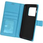 Hellblaue OnePlus 10 Pro Hüllen Art: Flip Cases aus Kunstleder 