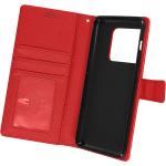 Rote OnePlus 10 Pro Hüllen Art: Flip Cases aus Kunstleder 