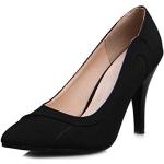 Schwarze Elegante High Heels & Stiletto-Pumps für Damen Größe 45 