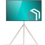 Reduzierte Weiße TV Standfüße schwenkbar Breite 100-150cm, Höhe 100-150cm, Tiefe 50-100cm 