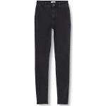Schwarze ONLY Blush Jeggings & Jeans-Leggings aus Denim für Damen Größe XL 