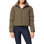Reduzierte Gesteppte ONLY Mini Kurzjacken & Cropped-Jackets mit Reißverschluss für Damen Größe L für den für den Herbst 