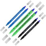 Online Tintenkiller 70009, 2x blau, 2x schwarz, 2x grün, M, 6 Stück