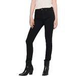 Reduzierte Schwarze ONLY Basic Stretch-Jeans aus Denim für Damen Größe XS 