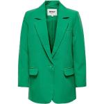 Reduzierte Grüne ONLY Blusenblazer für Damen Größe XS 