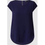 Marineblaue Unifarbene ONLY Blusenshirts & Schlusen aus Polyester für Damen Größe XS 