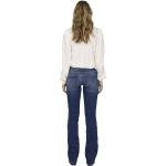 Blaue ONLY Blush Hüftjeans & Low Waist Jeans mit Reißverschluss aus Denim für Damen Größe M 