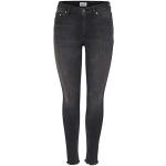 Schwarze ONLY Blush Skinny Jeans aus Denim für Damen 