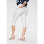 Weiße ONLY Augusta Capri-Jeans aus Denim für Damen Größe L 
