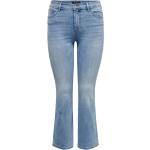 Blaue ONLY Jeans-Schlaghosen aus Denim für Damen Größe XS Große Größen 