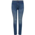 Blaue ONLY Curvy Skinny Jeans aus Denim für Damen Größe XS 