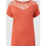 Reduzierte Orange ONLY Blusenshirts & Schlusen aus Spitze für Damen Größe XXL für den für den Frühling 