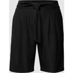 Schwarze ONLY Chino-Shorts aus Polyester für Damen Größe XXL Große Größen 