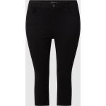 Schwarze ONLY Augusta Skinny Jeans aus Baumwollmischung für Damen Größe L Große Größen 