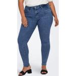 Reduzierte ONLY Noos Push Up Jeans aus Denim für Damen Große Größen 
