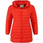 Reduzierte Rote Gesteppte ONLY Tahoe Winterjacken mit Reißverschluss aus Polyamid für Damen Größe XXL für den für den Winter 