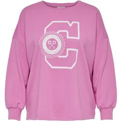 ONLY Carmakoma Sweatshirt Alda in Pink | Größe 46/48