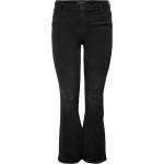 Schwarze ONLY High Waist Jeans aus Denim für Damen 