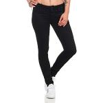Reduzierte Schwarze ONLY Carmen Skinny Jeans aus Denim für Damen Weite 25 