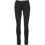 Schwarze ONLY Ultimate Skinny Jeans mit Reißverschluss aus Denim für Damen Größe XS für den für den Winter 