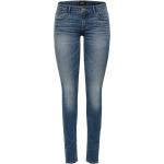 Dunkelblaue ONLY Coral Skinny Jeans aus Denim für Damen 
