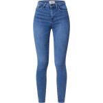 Braune Bestickte Jeans mit Stickerei mit Reißverschluss aus Denim für Damen Größe XS 