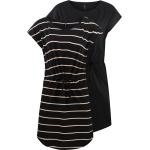 Reduzierte Schwarze Kurzärmelige ONLY Mini Rundhals-Ausschnitt Minikleider & kurze Kleider aus Baumwolle für Damen Größe XL für den Sommer 