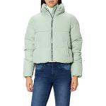 Mintgrüne Unifarbene ONLY Mini Kurzjacken & Cropped-Jackets mit Reißverschluss für Damen Größe M für den für den Herbst 