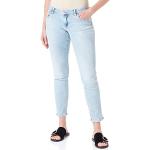 Hellblaue ONLY Coral Hüftjeans & Low Waist Jeans aus Denim für Damen Größe M Weite 32 
