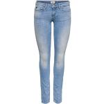 Reduzierte Hellblaue ONLY Coral Skinny Jeans aus Denim für Damen Weite 31 