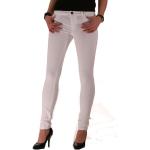ONLY Damen Skinny Jeanshose Normaler Bund 15071626/Regular Ultimate Colour Noos, Gr. 36/34 (S), weiß (WHITE)