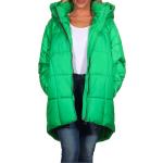 Grüne Gesteppte Oversize ONLY Winterjacken für Damen für den für den Winter 