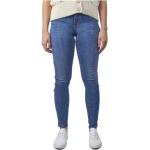 Reduzierte Blaue ONLY Skinny Jeans aus Baumwolle für Damen Weite 26, Länge 30 