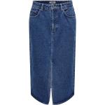 Reduzierte Blaue ONLY Jeansröcke aus Denim für Damen Größe XS 