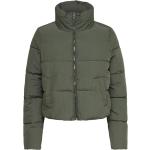 Grüne Gesteppte ONLY Mini Kurzjacken & Cropped-Jackets für Damen Größe L 