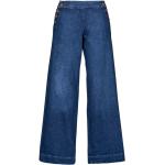 Blaue ONLY Bootcut Jeans aus Denim für Damen Weite 29 